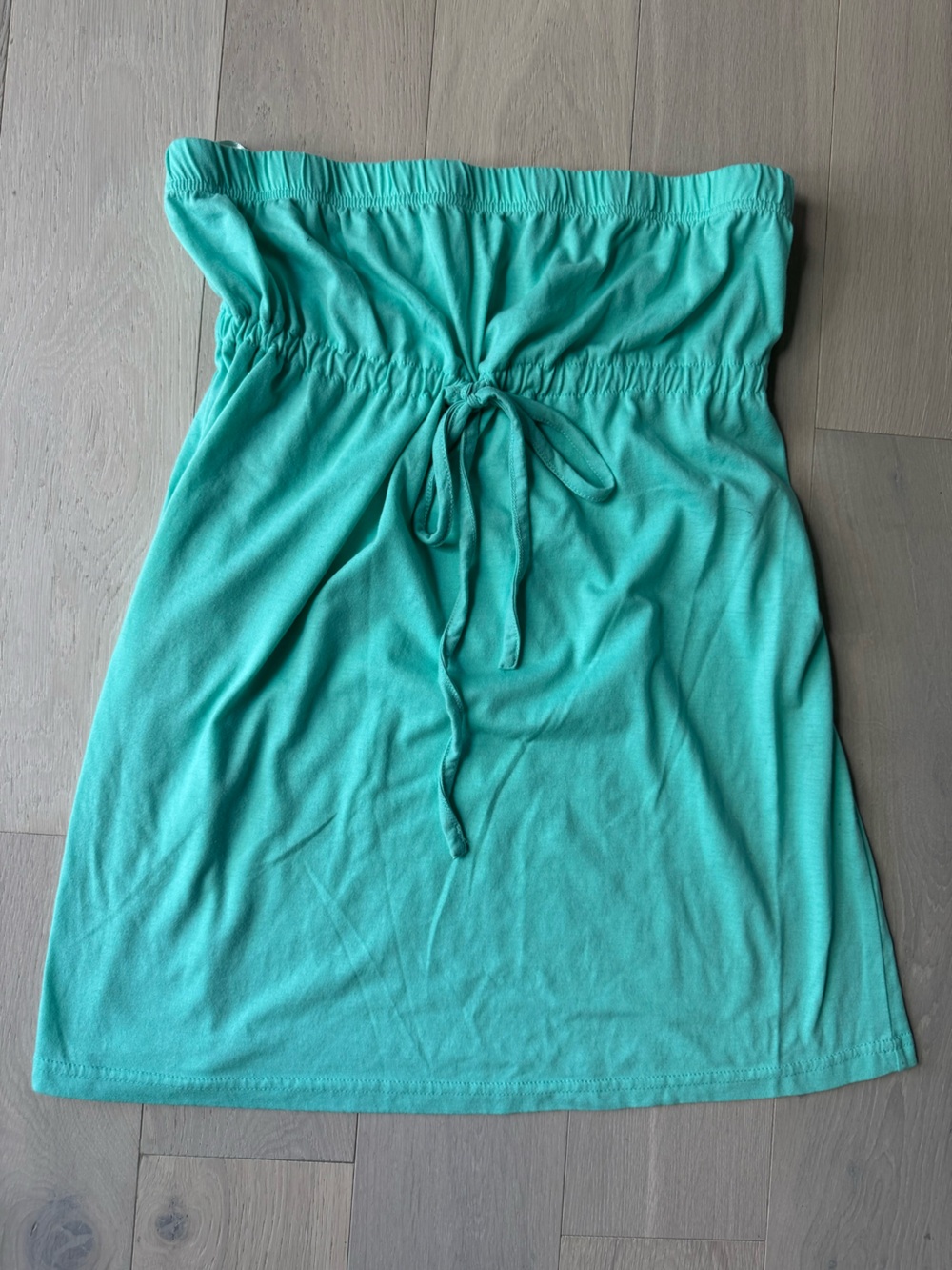 strapless babydoll cami top